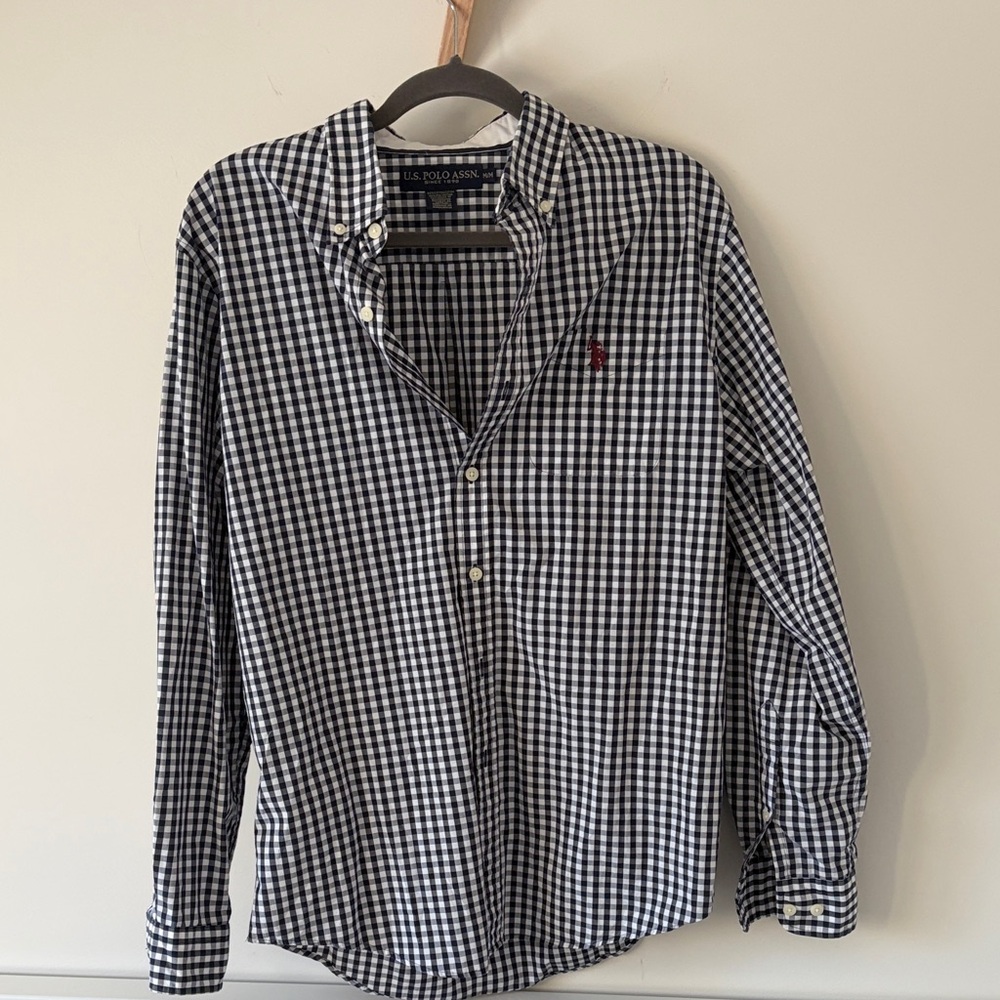 Polo | checked button down | M
